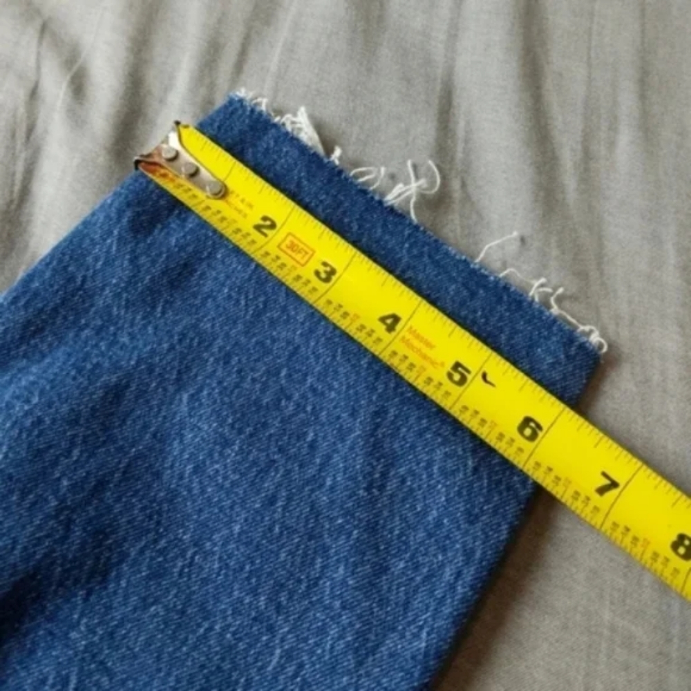 Levi's 501 Crop High Rise Jeans Charleston - Picture 7 of 8